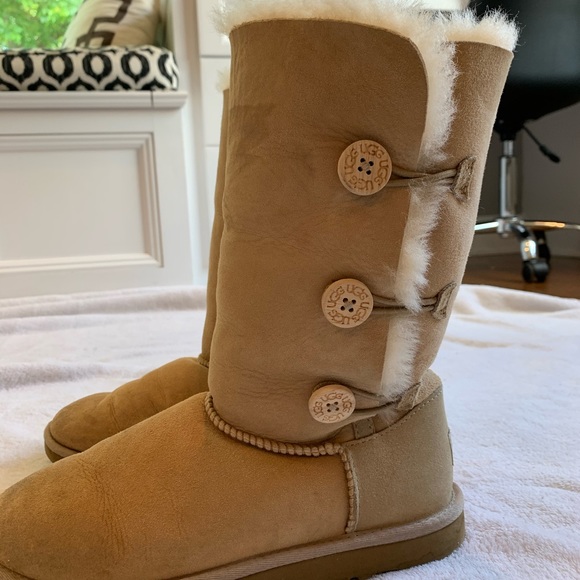 UGGS bailey suede triple II boot - Picture 1 of 6